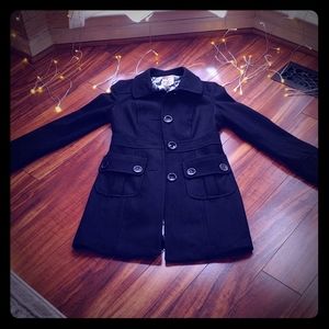 Black Tulle Coat Beautiful!